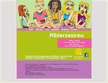 Tablet Screenshot of muetterzentrum-sendling.de